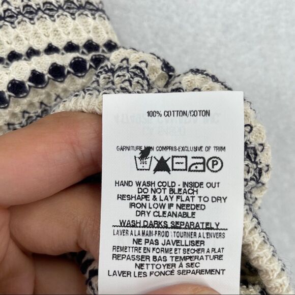 Twenty Anthropologie Elastic Waist Top NWT L - Picture 10 of 10